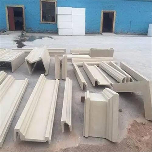 GRC材料構(gòu)件裝飾 保溫裝修線條的多樣造型與應用